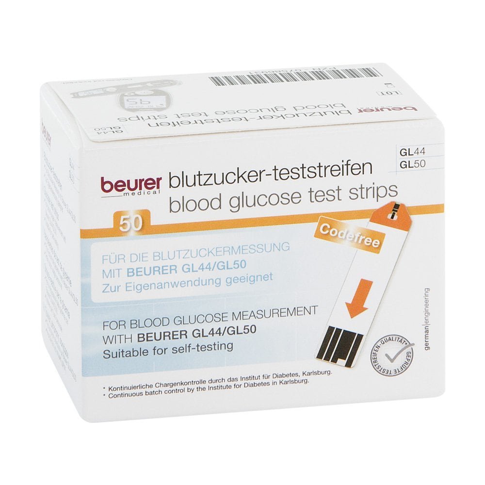 BEURER GmbH Beurer Gl44/gl50 Teststreifen 07586931