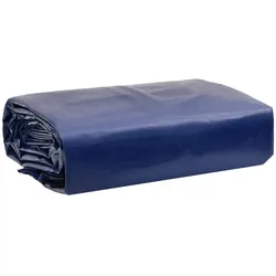 vidaXL Abdeckplane Blau 3x3 m 650 g/m2