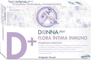 Donna plus Donnaplus+ Flora Íntima Inmuno 14 caps