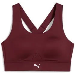 PUMA PWRbreathe Run High Support Sport-BH Damen 96 - ruby shimmer XS