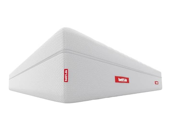 Bodyguard bett1 Boxspring Matratze Weich 90x200 mit ca. 28 cm Matratzen-Höhe! (100% QXSchaum, 2in1 Liegehärten Weich & Fester, Oeko-TEX 100, Ergonomiemodule)