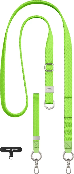 AlzaGuard Universal 2in1 Phone Lanyard - grün