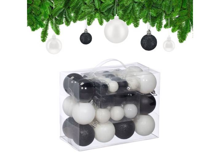 Relaxdays Weihnachtskugeln im Set