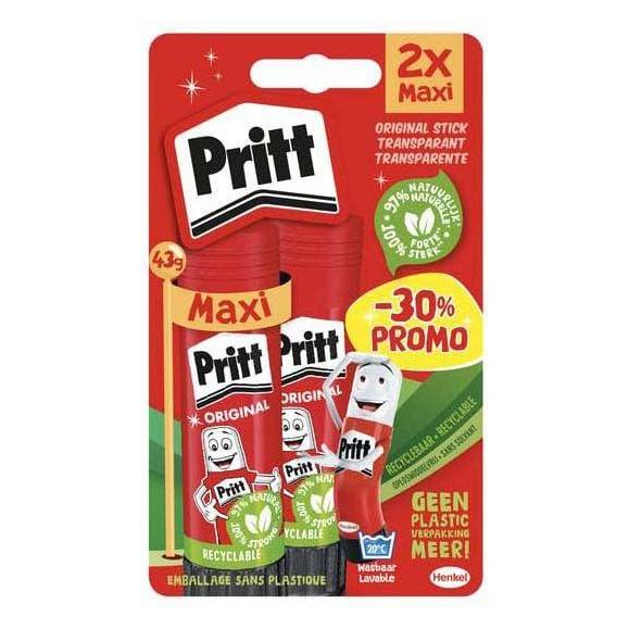 Quantore Klebestift Pritt Stick Original 43gr, 2 Stk. (43 g, 2x) (59957063)