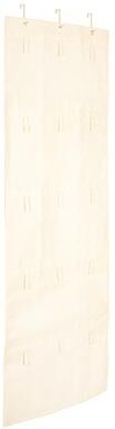 "Household Essentials Over the Door Cotton Blend Cap and Hat Organizer - 0.0""L x 22.0""W x 68.0""H"