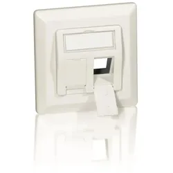 Equip 2-Port Deutsche Frontplatte