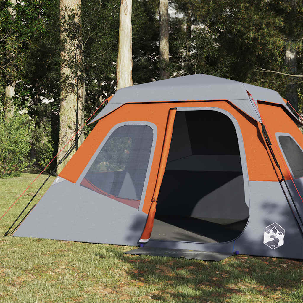vidaXL Tente familiale 6 personnes libération rapide imperméable