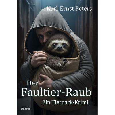 Der Faultier-Raub - Ein Tierpark-Krimi, Taschenbuch von Karl-Ernst Peters, Verlag DeBehr, 978-3-9872707-1-0