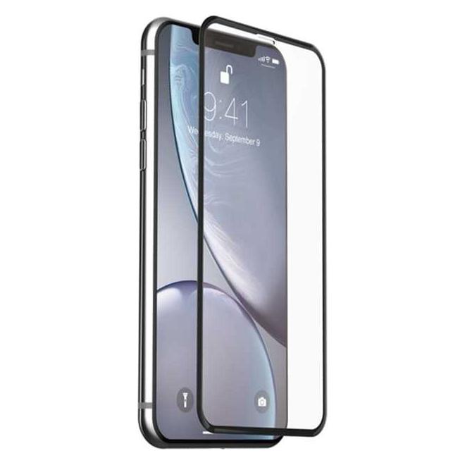 Devia Van Entire View Anti-glare Tempered Glass iPhone XR (6.1) black (10pcs) (10 Stk., Apple iPhone XR) (102010432022)