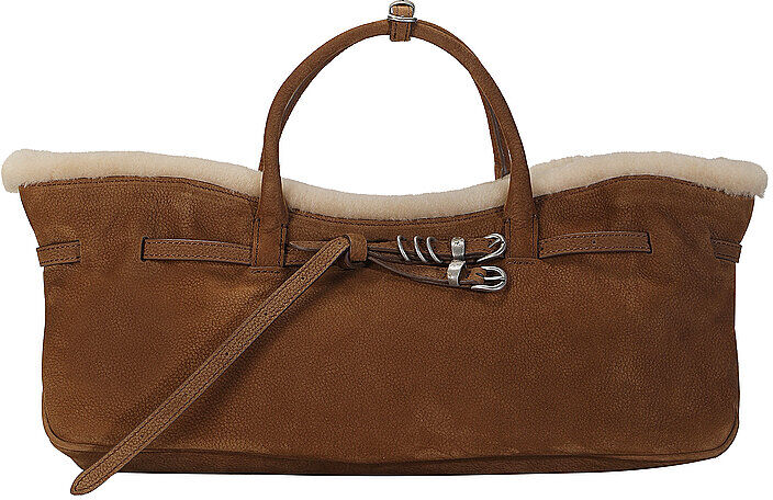 MARGESHERWOOD Ledertasche - Shopper GRANDMA  braun EG