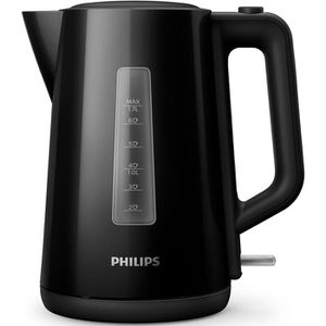 Philips Wasserkocher Series 3000, HD9318/20, 1,7 Liter, 2200 Watt, Kunststoffgehäuse, schwarz