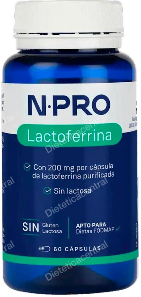 Npro npro lactoferrina 60cap.