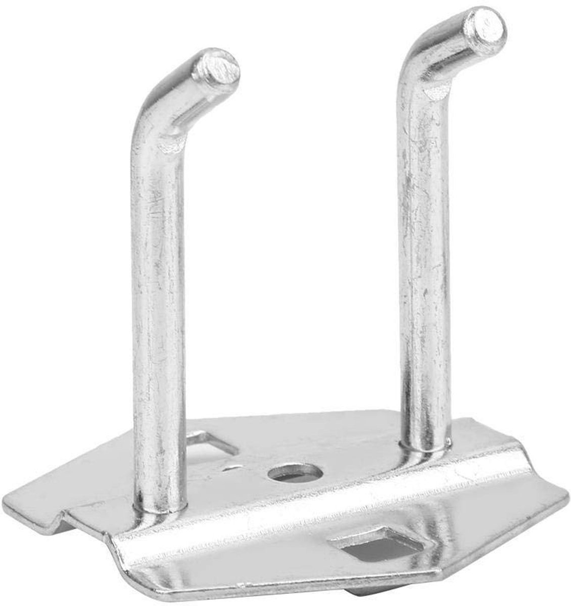 Dailygoods Paneelhaak Geperforeerd Set van 5 - Gegalvaniseerd Staal - Capaciteit 3-5 kg