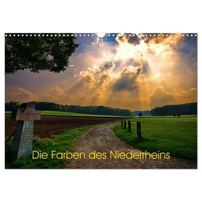 Die Farben des Niederrheins (Wandkalender 2026 DIN A3 quer), CALVENDO Monatskalender