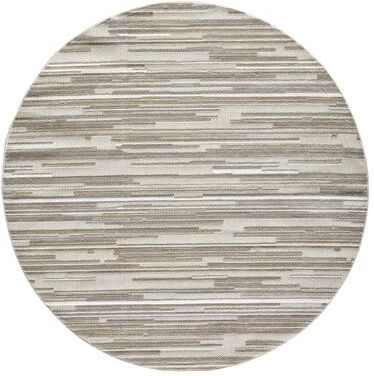 Domani Napa Ombre Textured Stripe Indoor/ Outdoor Rug