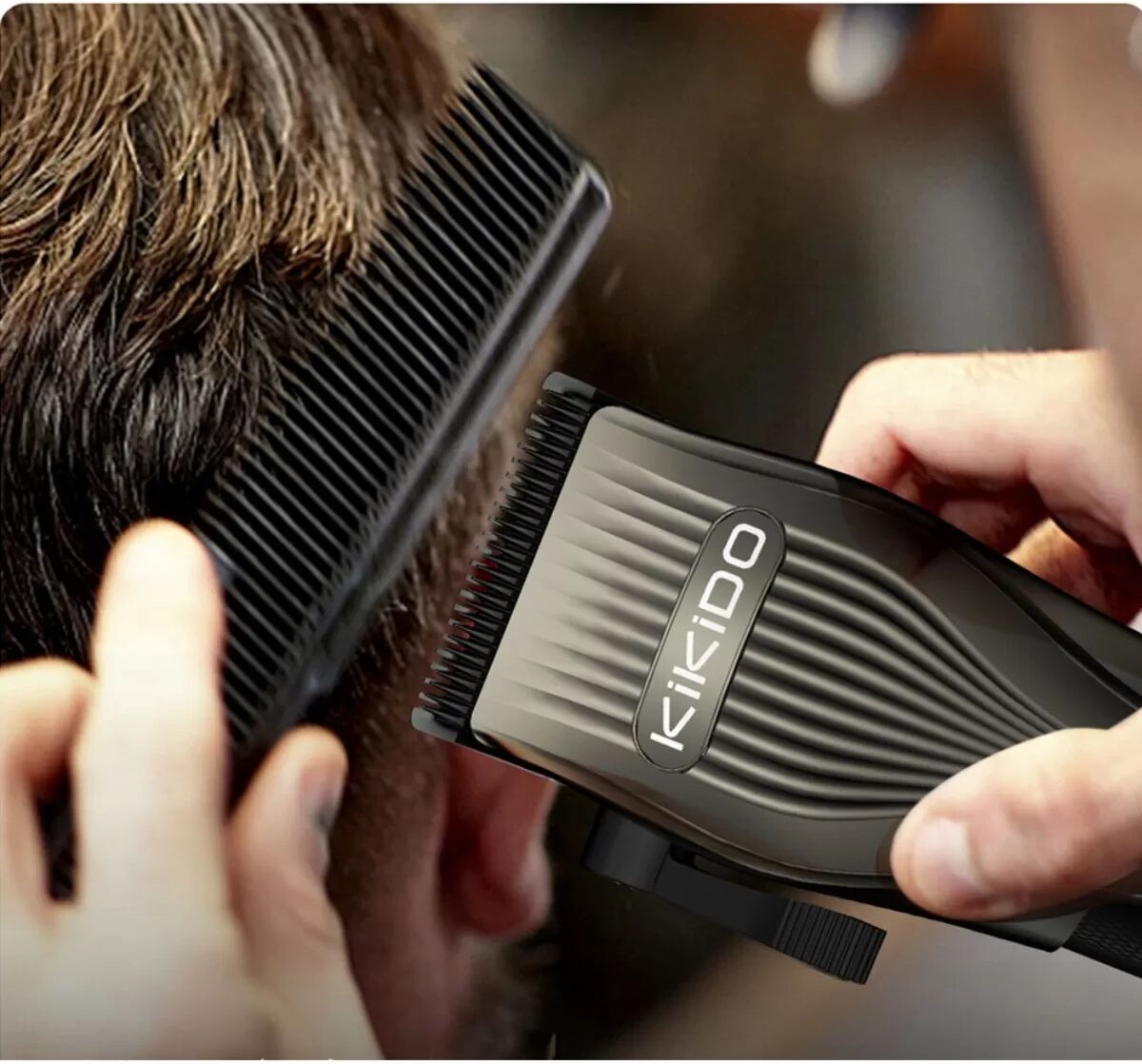 INF Tondeuse à Cheveux LCD Professionnelle pour Dégradés - Tondeuse Sans Fil Rechargeable