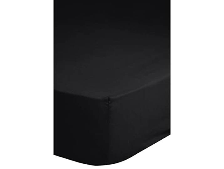 Emotion Spanbettuch Jersey, 220 x 180 x 0,5 cm, schwarz