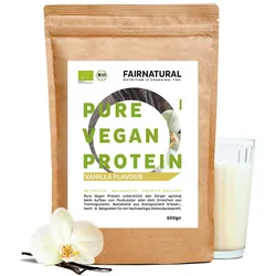 Bio Veganes Proteinpulver Vanille ohne Soja
