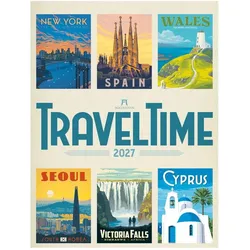 Ackermann, Kalender, Travel Time Plakate-Kalender 2027 (Spezial)