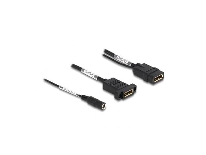 DeLOCK 87039 cable gender changer DisplayPort DisplayPort, DC Black