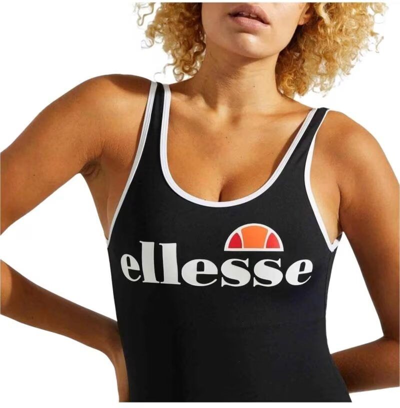 Bañador Ellesse Para Mujer Con Logo Negro M Mujer