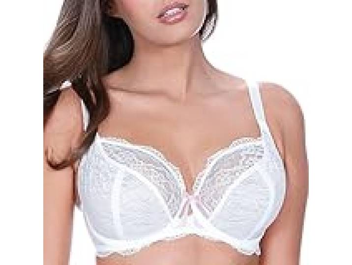 Freya Fancies Underwire Plunge Bra Soutien-Gorge, Blanc, 90D Femme