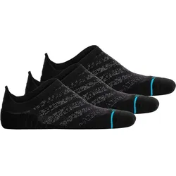 Stance, Unisex, Sportsocken, Run Light Tab 3er Pack (38 - 42), Schwarz