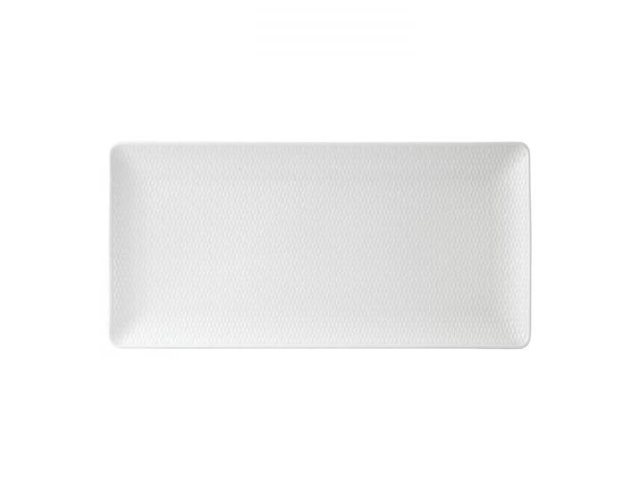 Wedgwood Plat de service rectangulaire Gio blanc