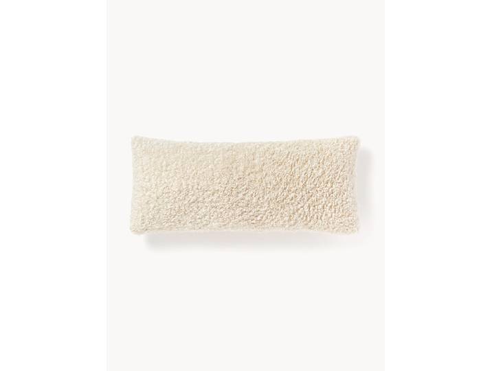 Housse de coussin en tissu peluche Dotty