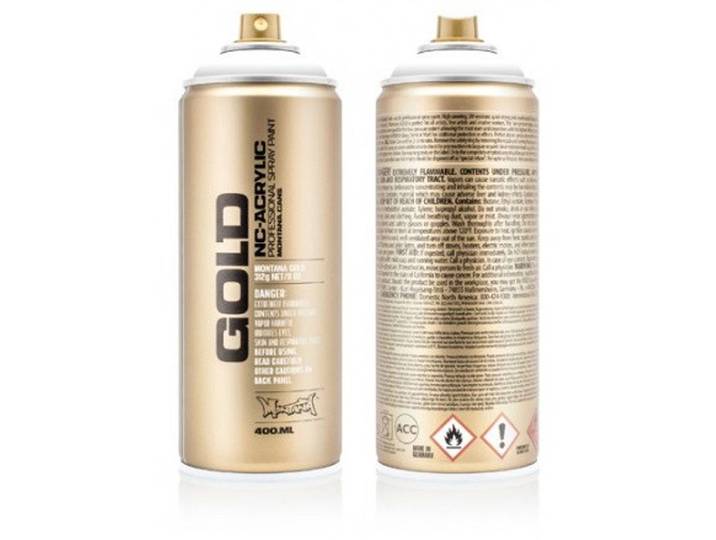 Montana GOLD S9100 Shock White spuitbus 400ml