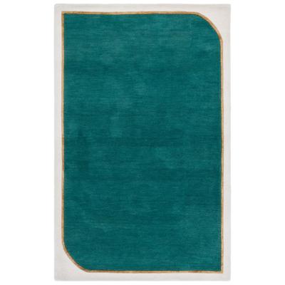 SAFAVIEH Handmade Fifth Avenue Abla Border Design Wool Rug