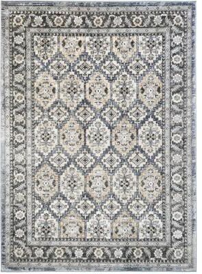 Mayberry Rug Firenze Stately Blue Traditional Oriental Area Rug