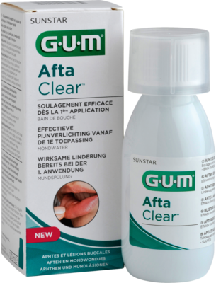 Sunstar Deutschland GmbH GUM Afta Clear Mundspülung 120 ml 11140201