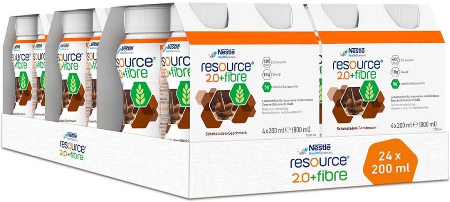 NESTLE Resource 2.0 + fibre Schokolade