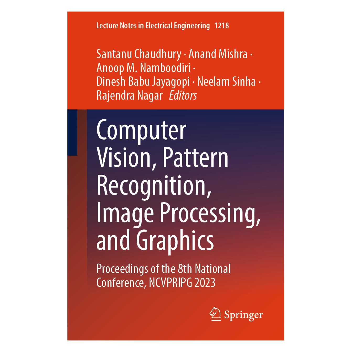 Springer Computer Vision, Pattern Recognition, Image Processing, and Graphics (Englisch, Softcover, Anand Mishra, Anoop M Namboodiri) (64890025)