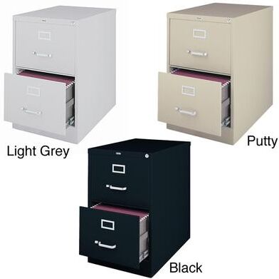 Hirsh 26.5-inch Deep 2-drawer Legal-size Commercial Vertical File Cabinet