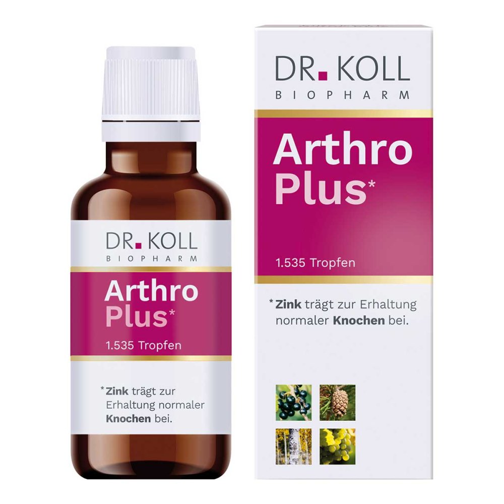Dr. Koll Biopharm GmbH Arthro Plus Doktor koll Gemmo Komplex Weinrebe Zink 18137722