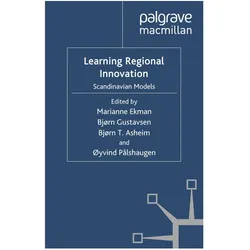 Learning Regional Innovation, Fachbücher von Björn Gustavsen, Björn Asheim, Marianne Ekman