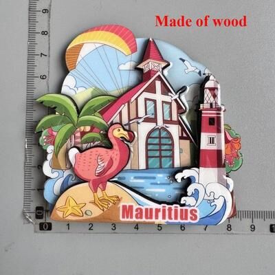 Inspired Living Mauritius Dodo Bird Fridge Magnet 3D Resin Travel Souvenir Collectible f