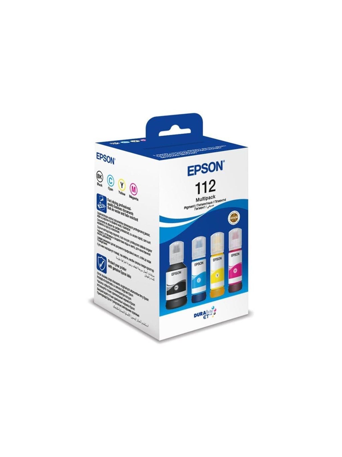 Epson 112 Multipack - 4-pack - black yellow cyan magenta - original