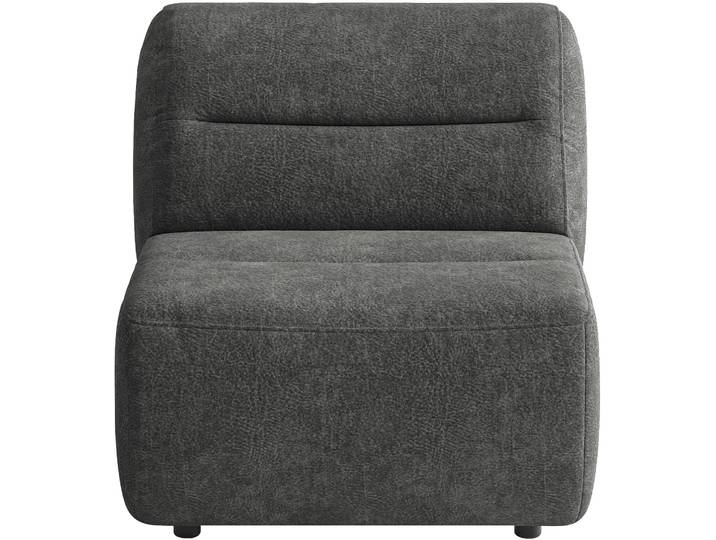 Sessel SIT & MORE Scrabble , dunkelgrau, B:88cm H:80cm T:100cm, 100% Polyester, Sessel, Sessel, Modernes Design in verschiedenen Stoffarten