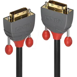 LINDY 36225 - Kabel Monitor DVI-D Dual Link 7,5 m