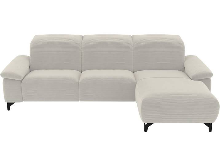Musterring Ecksofa MR370 mit/ohne Relaxfunktion, verschiedene Unterfederungen zur Auswahl, Farbe, Material, Sitzkomfort und Funktion wählbar, Maße 280 x 180 cm