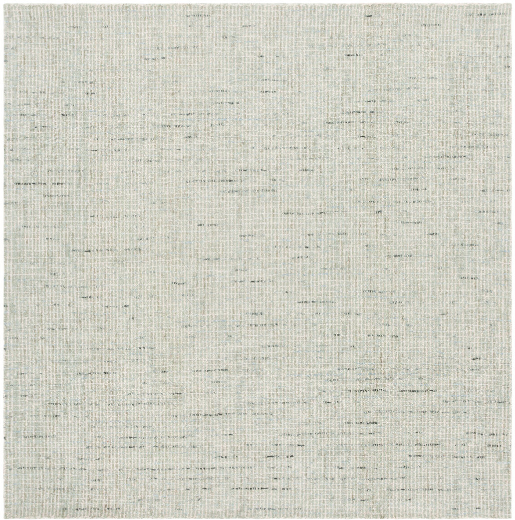 Bloomsbury Market Alfredine Wool Hand Tufted Area Rug Sage / Ivory Square 122 X 122
