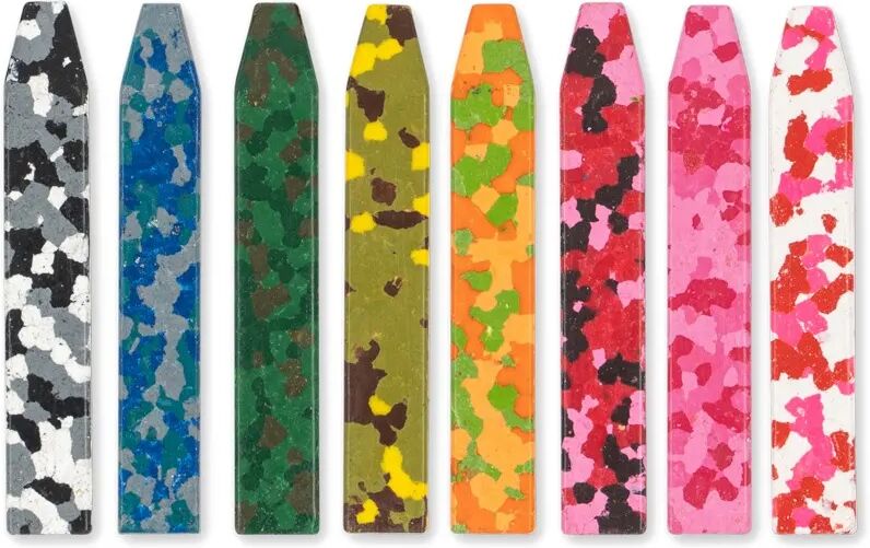 Konges Sløjd Crayons gras confetti Multicolore taille unique