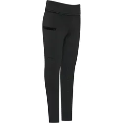 Imperial Riding Kinder Winter Reitleggings IRHTeddy Full Grip black, Größe: 128