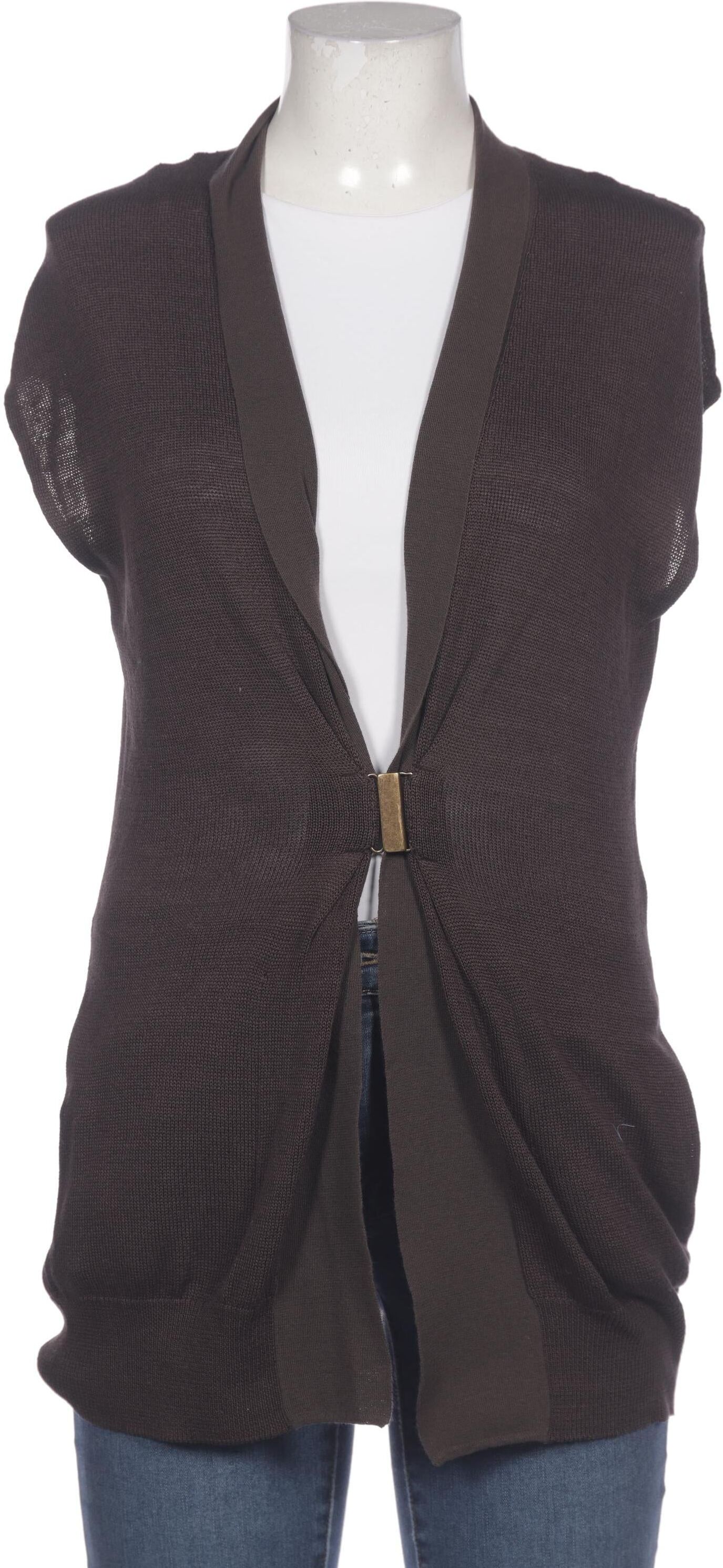 Brunello Cucinelli Damen Strickjacke, Braun, Gr. S, Baumwolle - Second Hand