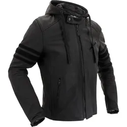 Richa Toulon Black Edition Motorrad Lederjacke 48