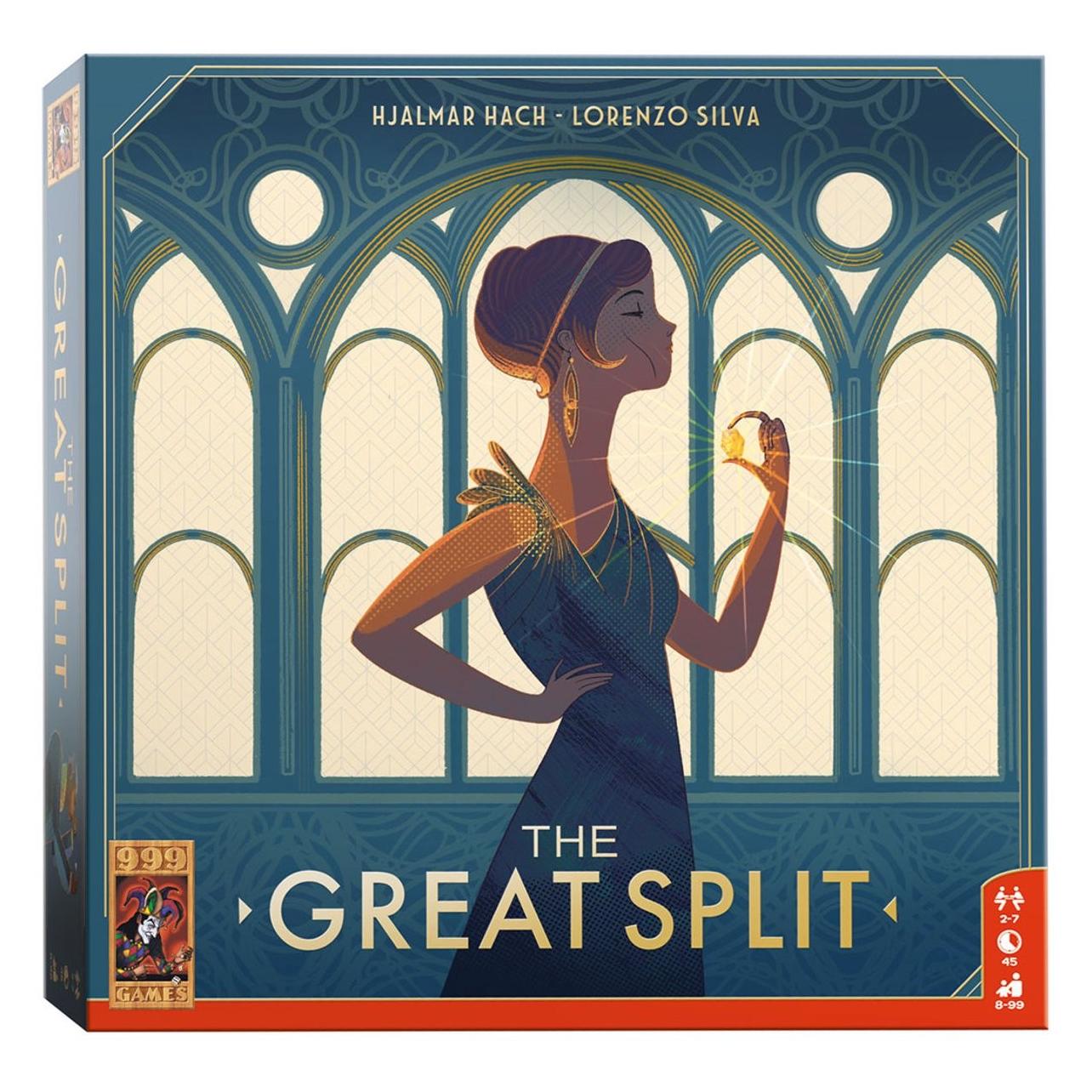 999Games Das grosse Split-Brettspiel (Niederländisch, 2 - 7 Spieler) (42296058)