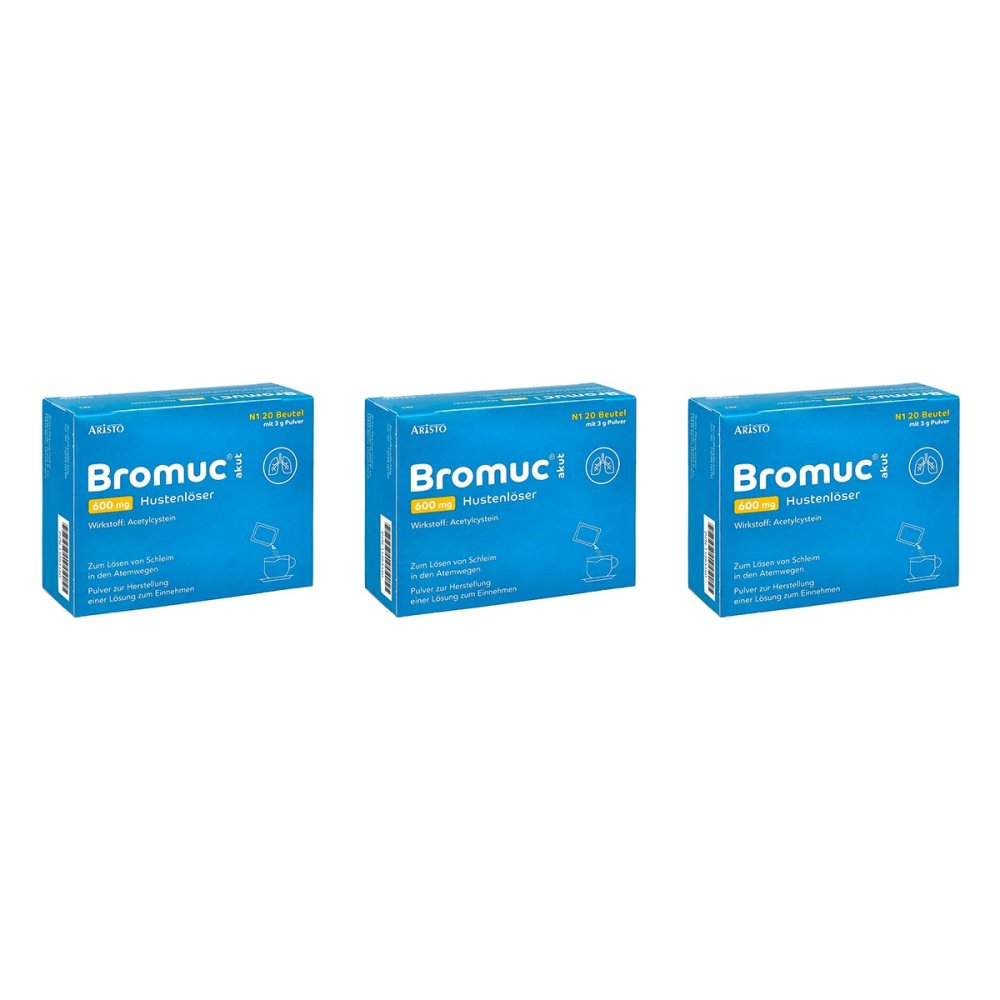 Aristo Pharma GmbH Bromuc akut 600mg Hustenlöser 08102346